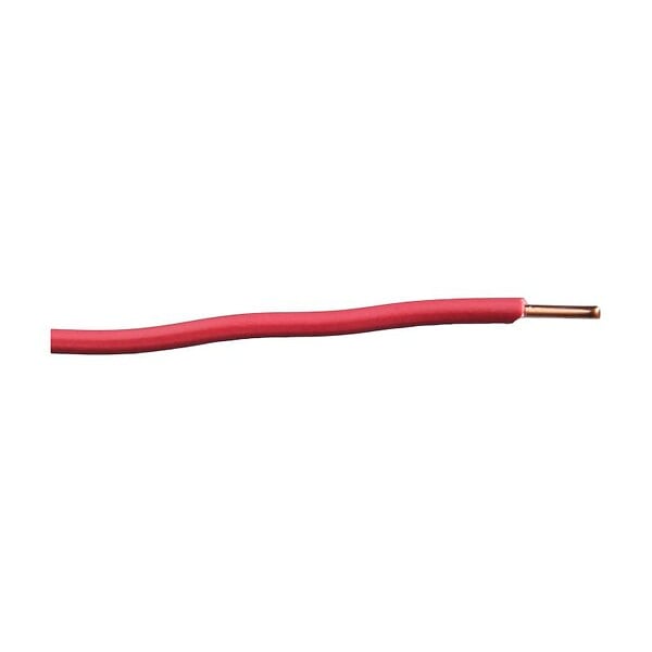 Câble électrique H07VU 1,5mm² rouge 10m