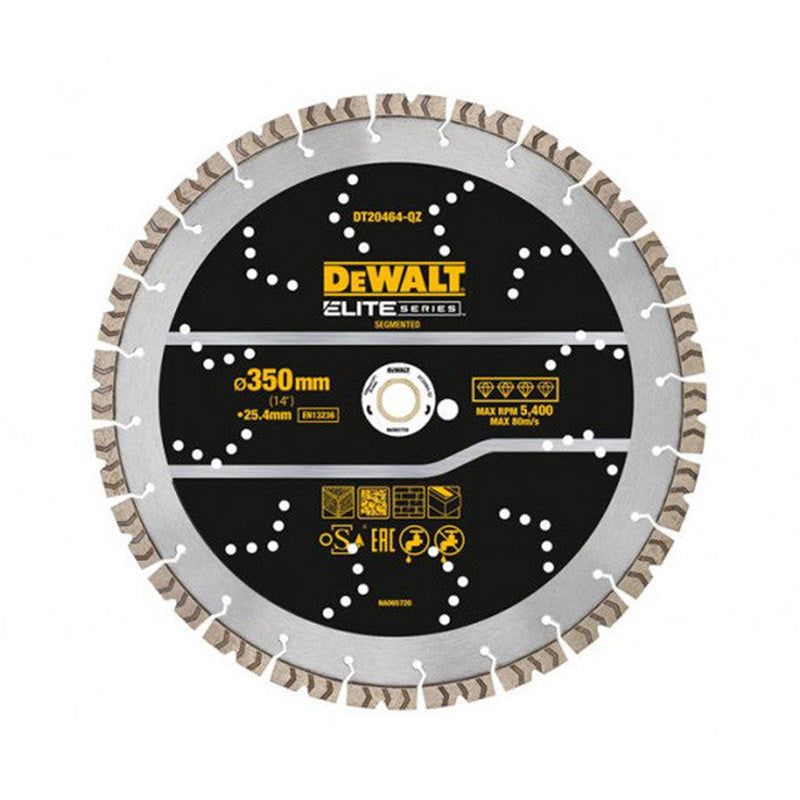 Disque diamant segmenté ELITE DEWALT pour tout usage