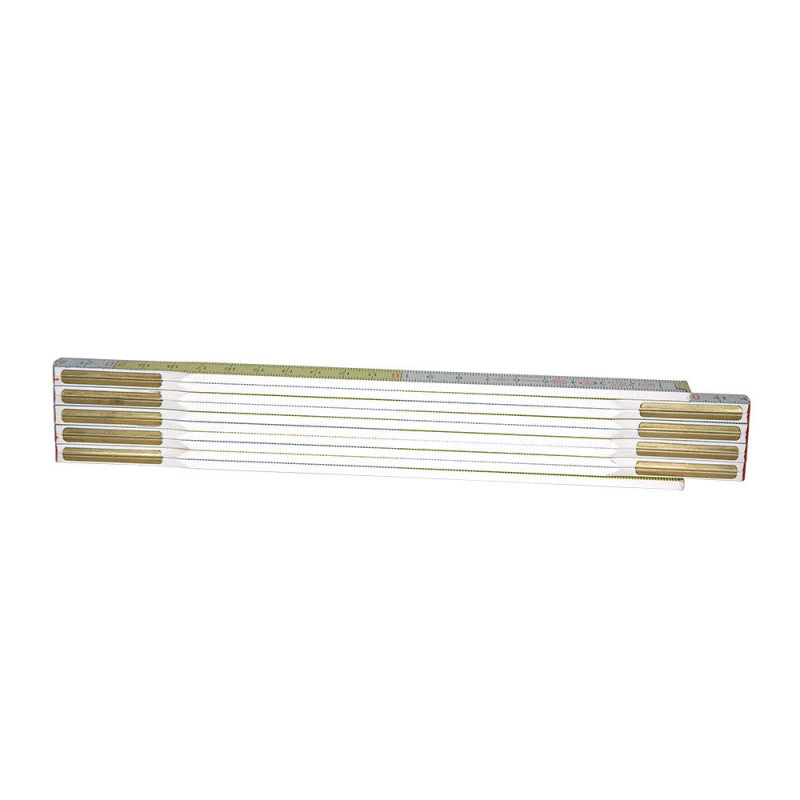 Mesure pliante bois blanc-jaune STANLEY 0-35-458 2 m x 17 mm