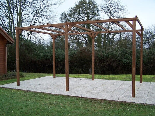 Carport - Bois - 14,80m2