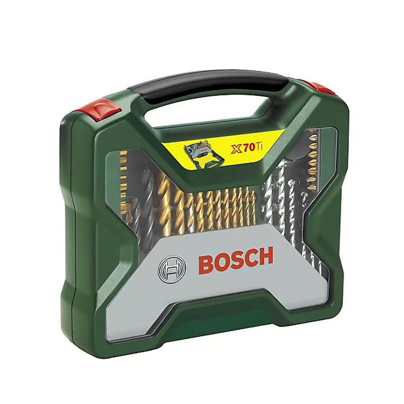 Coffret Bosch  X-Line de forets et embouts de vissage à revêtement TiN, 70 pièces