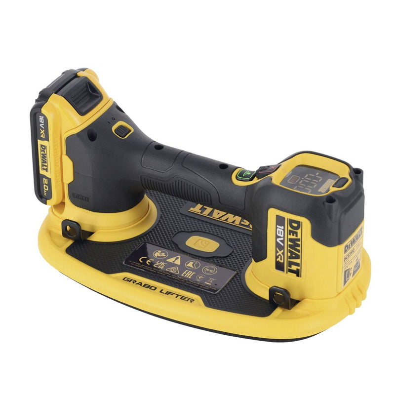 Ventouse Grabo XR 18V + 1 batterie 2AH LI-ION DEWALT DCE590D1T-QW