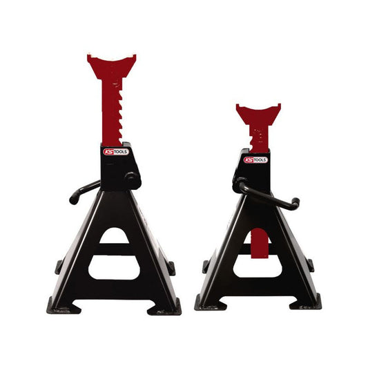 Chandelles à crémaillère, 3t - lot de 2  - KS TOOLS - 160.0370
