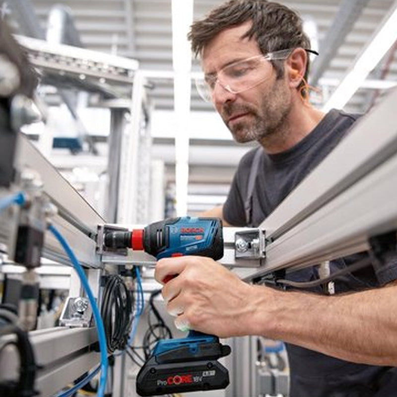 Pack 4 outils 18V BSH : GSR 18V-110C + GDX 18V-210C + GWS 18V-10 + GBH 18V-24C + 1 batterie 4,0 Ah (ProCORE) + 2 batteries 5,5 Ah (ProCORE) + GAL 1880CV (L)