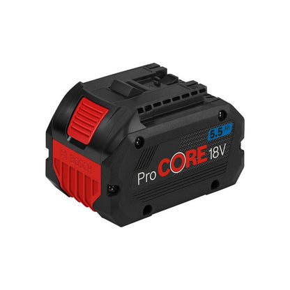 Pack 4 outils 18V BSH : GSR 18V-110C + GDX 18V-210C + GWS 18V-10 + GBH 18V-24C + 1 batterie 4,0 Ah (ProCORE) + 2 batteries 5,5 Ah (ProCORE) + GAL 1880CV (L)