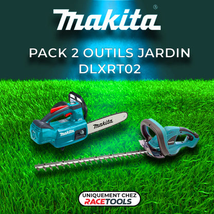 DLXRT02 MKT 2 outils Jardin 18V LXT (DUC254Z + DUH523Z + 2 x 5Ah + DC18RC)