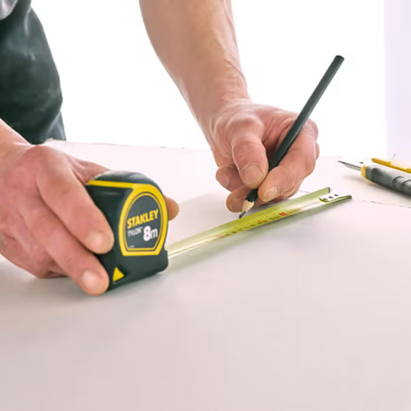 Mesure 8 m x 25 mm bi-matière tylon - STANLEY - 0-30-657