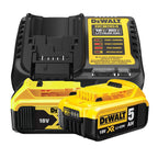 Pack 3 outils 18V DWT DCK355P2T-QW Brushless - Perceuse + perforateur + meuleuse + 2 batteries 5Ah Li-Ion + Coffret