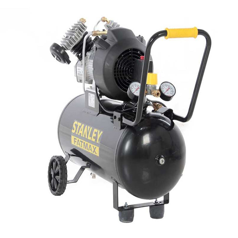 Compresseur 50L 3HP 10 bar bicylindres en V - STANLEY FATMAX - FDV2/400/10/50
