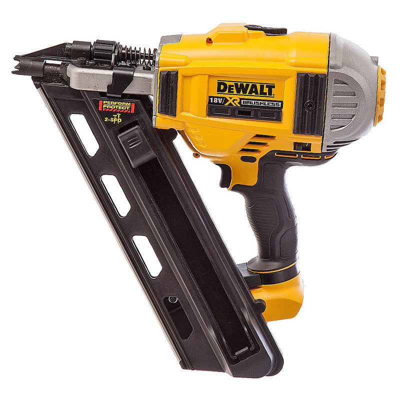 Pack 2 Cloueurs 18V DWT DCK264P2-QW : cloueur de charpente et cloueur de finition avec 2 batteries