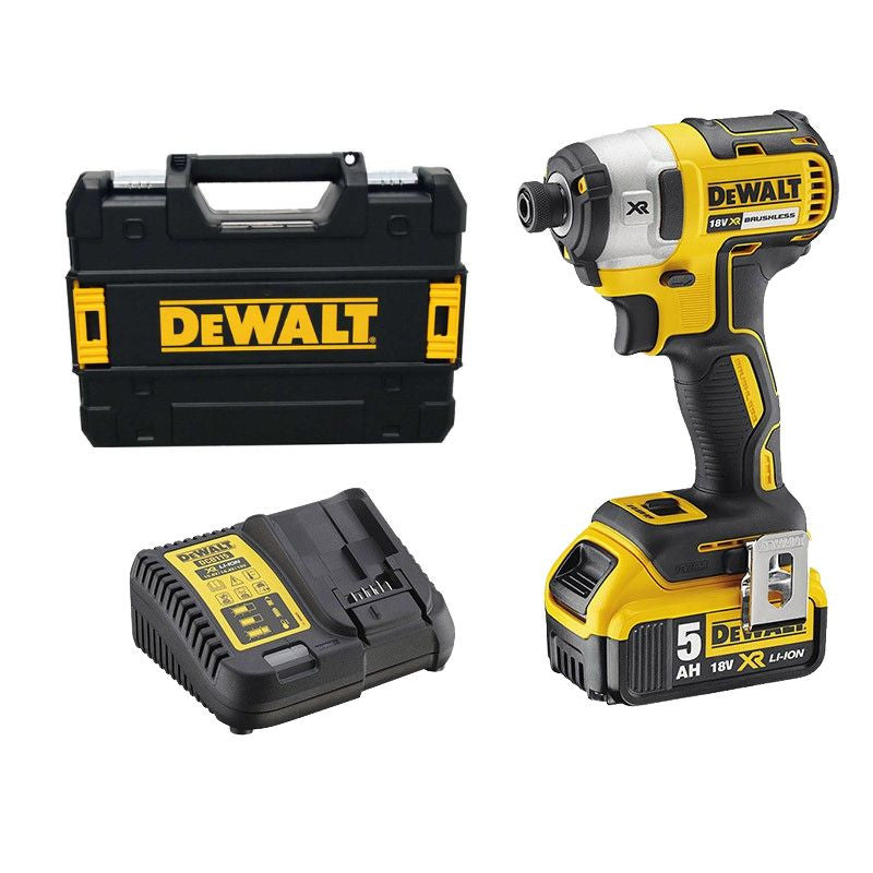 Visseuse à choc 1/4" 205Nm 18V DEWALT DCF887P1-QW Brushless avec coffret et 1 batterie 5,0 Ah